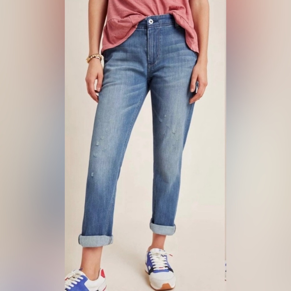 Pilcro and the Letterpress Anthropologie Relaxed Carpenter Denim Jeans 2